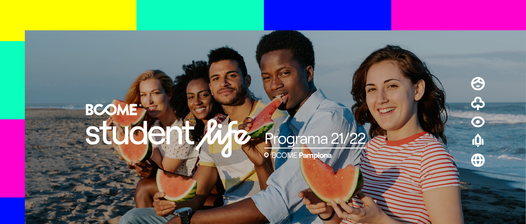 Presenting the ambassadors of BCOME Pamplona 21/22